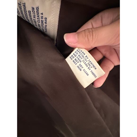 BC Ethics Brown Suede Leather Shacket | 90s Quiet Luxury Western Fall Layer L - Picture 3 of 7